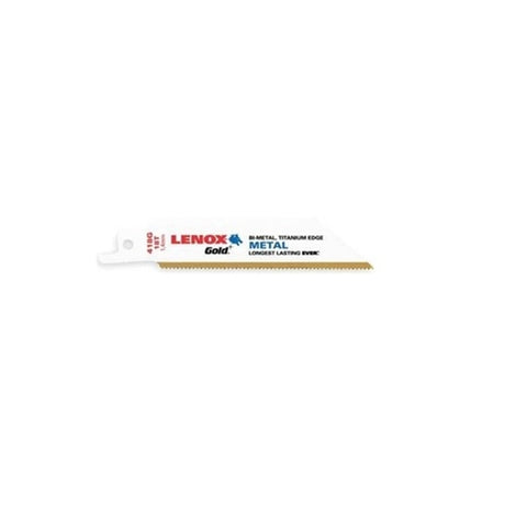 Lenox 418G 5 Pack 4" 18T Gold Reciprocating Saw Blade