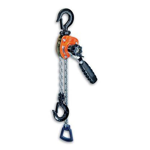 Lift All 0210 Mini Ratchet Lever Hoist, 5' Lift 550 Lbs Capacity