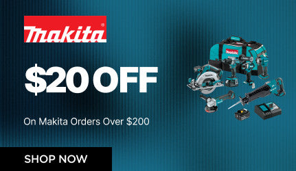 Makita - Pre-BF 26 $20 Off Orders Over $200 (MAKBMSM20)