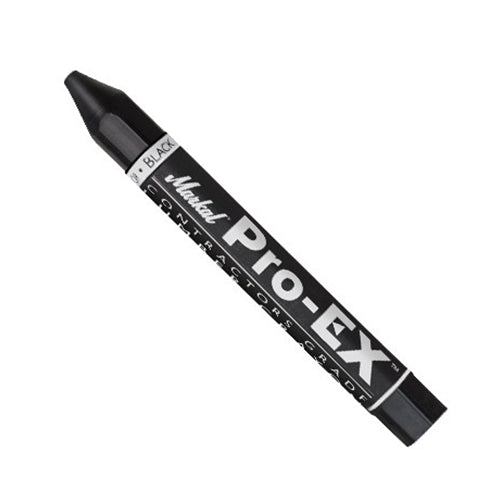 Markall 80383 black pro-ex lumber crayon 144