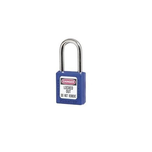 MasterLock 410BLUE Blue Safety Lockout Padlock