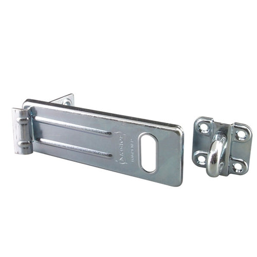 MasterLock 706D 6" hasp w/reinforced plate