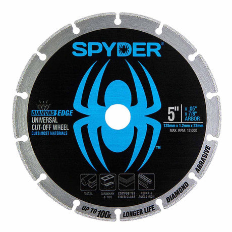 Spyder 14005 Diamond Bite 5-Inch Cut-Off Wheel