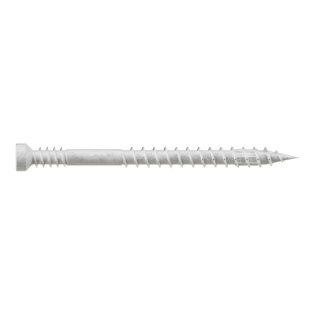 Simpson Strong-Tie FT07200R450W (#7 x 2") Finish Trim Screw, White Exterior Grade (450 Pack)
