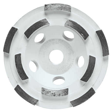 Bosch DC410HD 4 In. Double Row Segmented Diamond Cup Wheel