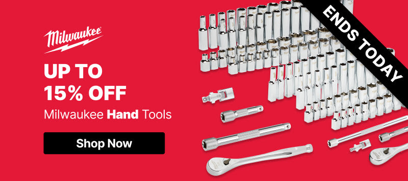 Up to 15% Off Milwaukee Hand Tools