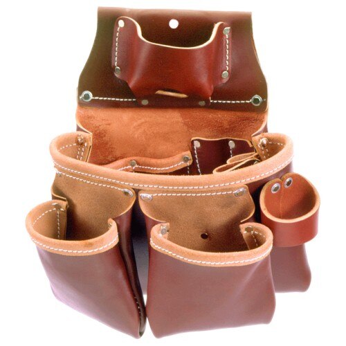 Occidental Leather 5018DB 9-Pocket Tool Pouch w/ Hammer Holder
