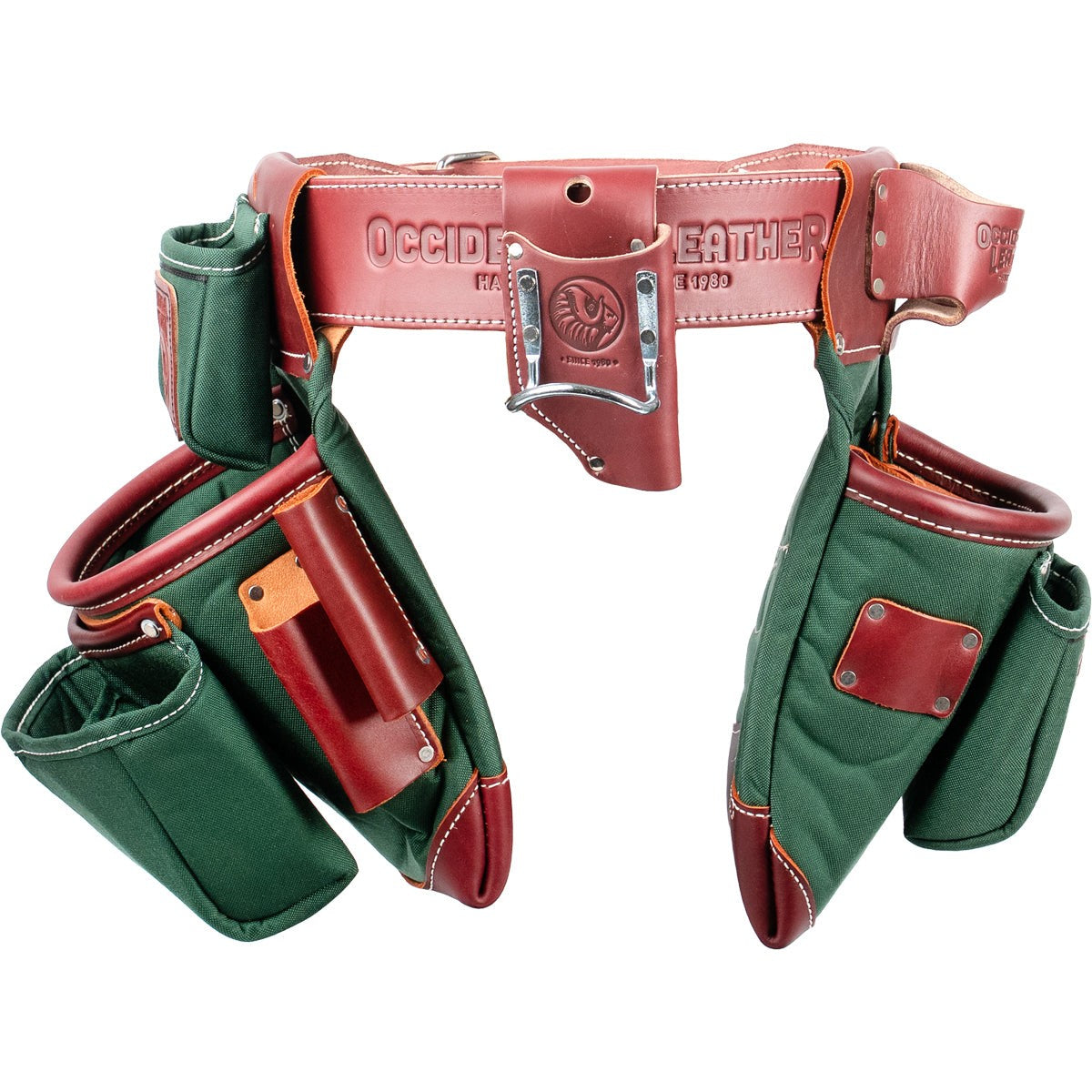 Occidental Leather 8585M Medium Heritage FatLip Tool Bag Set - 2