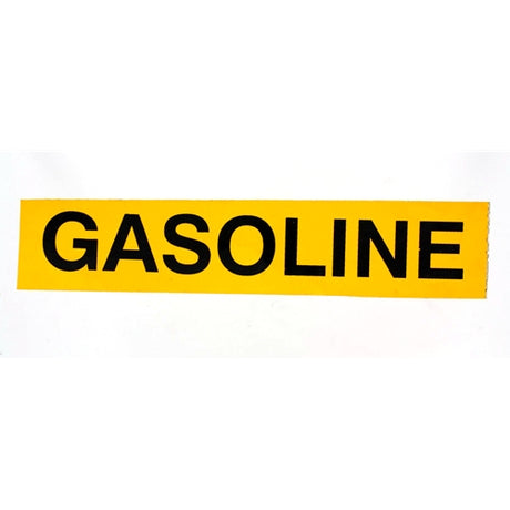 Gasoline Sticker