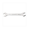 Proto J3435 Extra Thin Satin Finish 11/16", 3/4" Double Open End Wrench, SAE, 10"