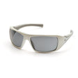 Pyramex SW5620D Goliath White Frame with Gray Lens