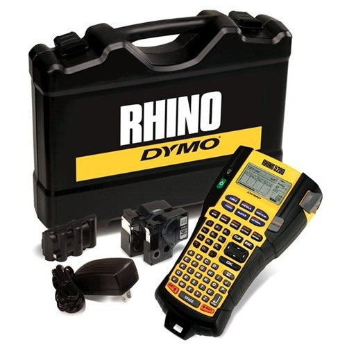 Rhino 5200HCK 5200 Industrial Label Maker Kit, 5 Lines