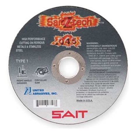 Sait 23327 .045" Z-tech High Speed Cut Off Wheel