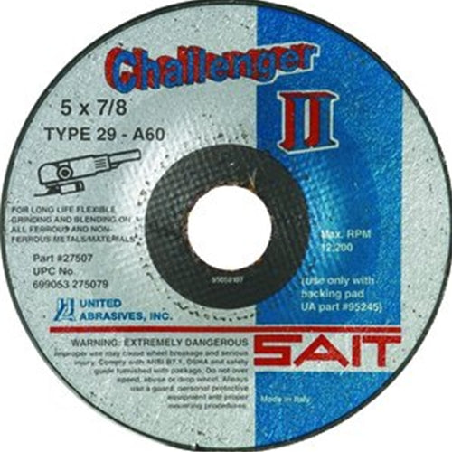 Sait 27506 36 Grit Flexible Grinding/Blending Wheel