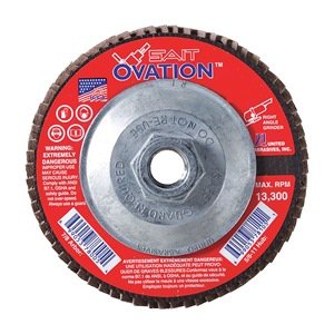 Sait 78106 4-1/2" X 5/8-11 Ovation Flap Disc 40G