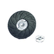 Sait 95010 4" X 5/8-11" Thread Spiralcool Backing Pads, Medium