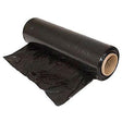 TRM Manufacturing 44018B 18" 80 Gauge Black Hand Wrap Film