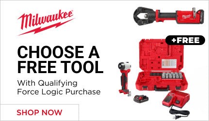 Milwaukee - Free Tool of Your Choice with FORCE LOGIC Purchase