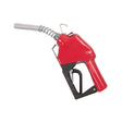 Fill-Rite N075UAU10 3/4" Automatic Shutoff Unleaded Fuel Nozzle with Hook