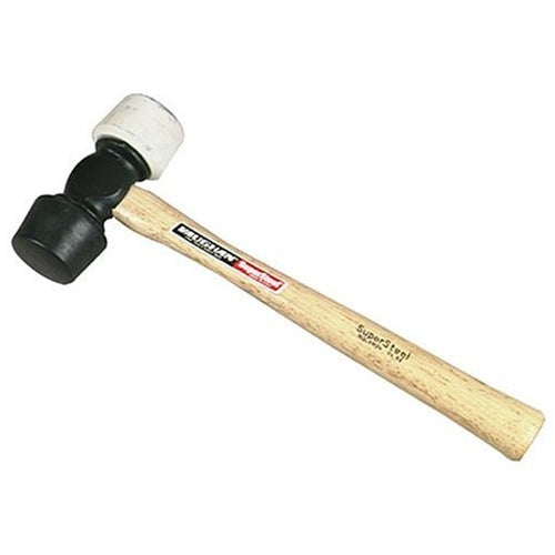 Vaughan RM24 24 oz Rubber Mallet with 14" Flame-Treated Hickory Handle