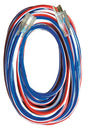 Voltec 05-00159-US 100FT 12/3 SJTW Red/White/Blue Extension Cord w/Lighted End