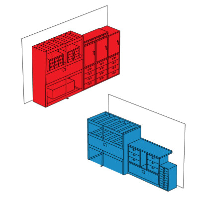 Weather Guard 600-3026 Locksmith Cube Van Package