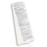 Werner LFE100 Fiberglass Extension Ladder Safety Labels - 2